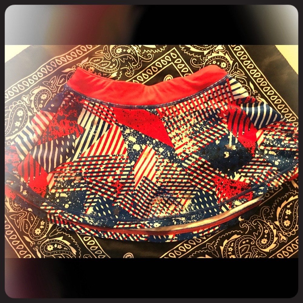 Patriotic Girls Skort